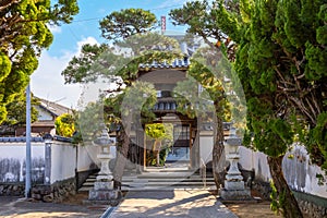 Tera machi district in Nakatsu is a historical street which surrounded by many Buddhist temple