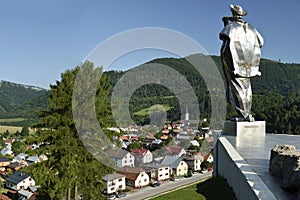 Terchova & Juraj Janosik Statue, Mala Fatra, Slovakia