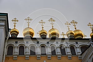 Terem Churches of Moscow Kremlin. UNESCO World Heritage Site.