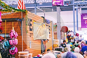 Pasar Payang selling traditonal local foods and snacks photo