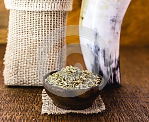 TererÃ© ou tererÃª is a typical South American drink made with the infusion of yerba mate in cold water. Accessories for preparing
