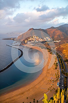 Teresitas beach in Santa Cruz de Tenerife