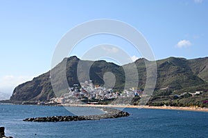 Teresitas beach of Tenerife