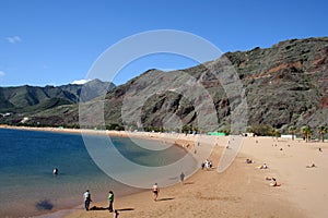 Teresitas beach of Tenerife