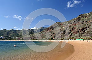 Teresitas beach of Tenerife