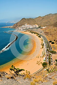 Teresitas Beach in Tenerife, Canary Islands, Spain