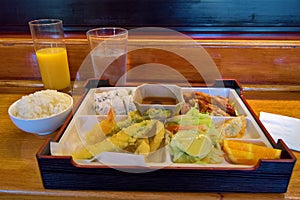 Teriyaki Chicken Bento Box, Japanese Food