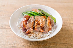 teriyaki chicken rice bowl