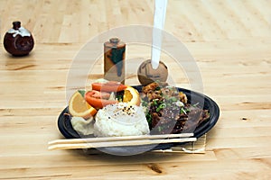 Teriyaki Combo Plate