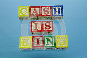 The term cash is king