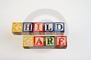 The term child care
