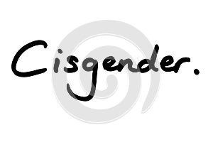 Cisgender
