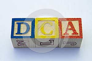 The term DCA isolated