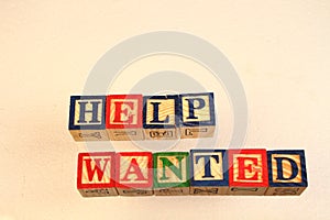 The term help wanted