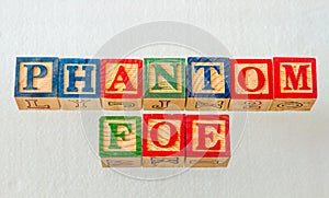The term phantom foe visually displayed