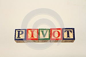 The term pivot