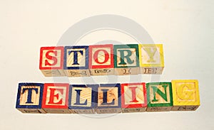 The term story telling