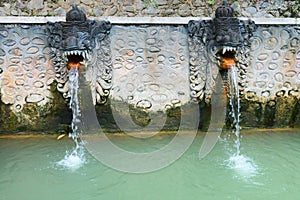 Termal hot springs on Bali