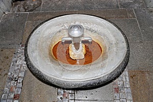 Termal mineral spring in Karlovy Vary (Carlsbad)