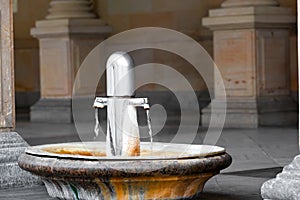 Termal mineral spring in Karlovy Vary (Carlsbad)