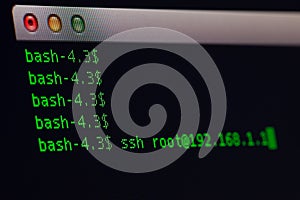 Terminal Application call ssh program