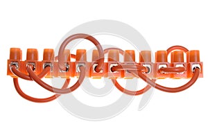 Terminal block with cables