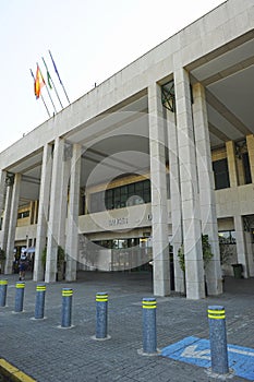 Terminal del Aeropuerto Internacional de Jerez de la Frontera, AndalucÃÂ­a, EspaÃÂ±a. photo