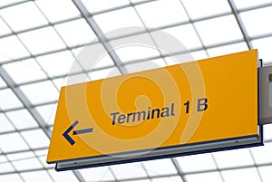 Terminal sign