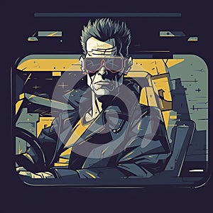 Terminator Taxi Driver