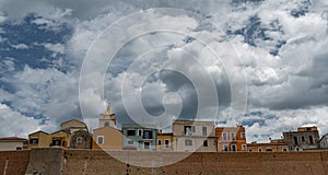 Termoli. Glimpses of the old town. Termoli is an Italian town of 32 953 inhabitants in the province of Campobasso in Molise.