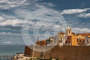 Termoli. Glimpses of the old town. Termoli is an Italian town of 32 953 inhabitants in the province of Campobasso in Molise.