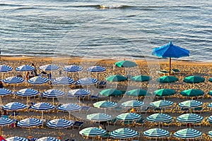 Termoli (Molise, Italy) - The beach at evening