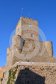 Termoli, Molise/Italy the Swabian castle