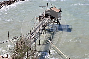 Termoli - Trabucco Celestino dal borgo antico