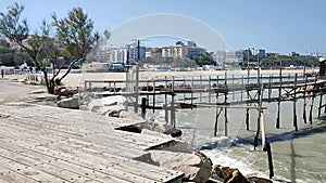 Termoli - Trabucco Celestino in Viale dei Trabucchi