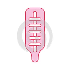 Termometer medical isolated icon