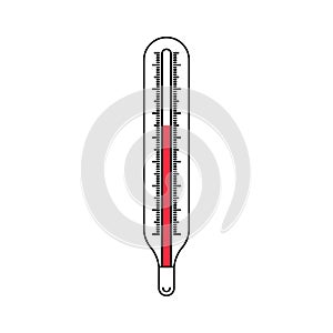 Termometer temperature icon photo