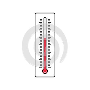 Termometer temperature icon photo