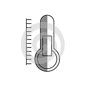 termometer temperature isolated icon
