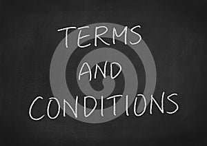 Terms and conditions