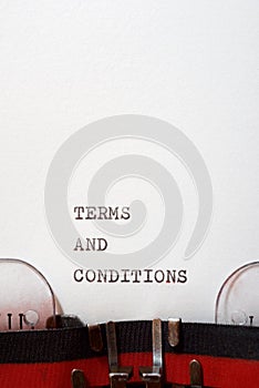 Terms and conditions phrase