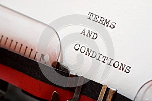 Terms and conditions phrase