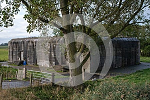 Battery Fiemel. This German coastal battery was built during the WWII