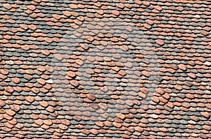 terra cotta roof tiles texture
