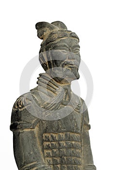 Terra cotta warrior - from side