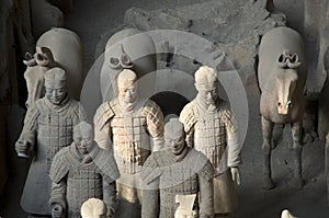 Terra Cotta Warriors, Xi`an, China