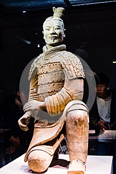 Terra-cotta warriors in Xian, China