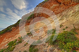 Terra Rossa in a cliff