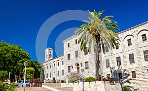 Terra Sancta School and Joseph Church in Nazareth