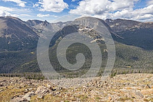 Terra Tomah Mountain with the Big Thompson River valley